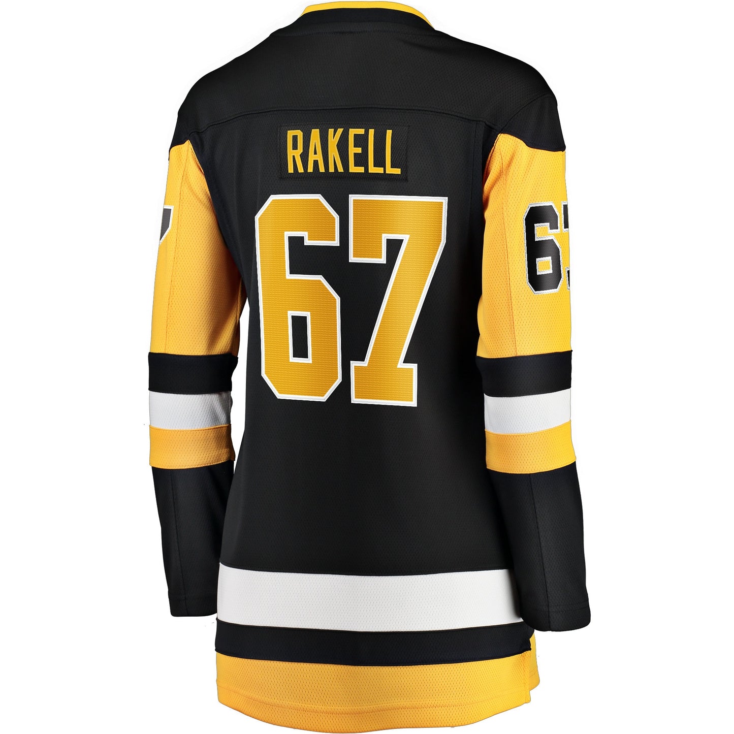 Rickard Rakell Pittsburgh Penguins Women's Fanatics Branded Home Breakaway Player Jersey - Black