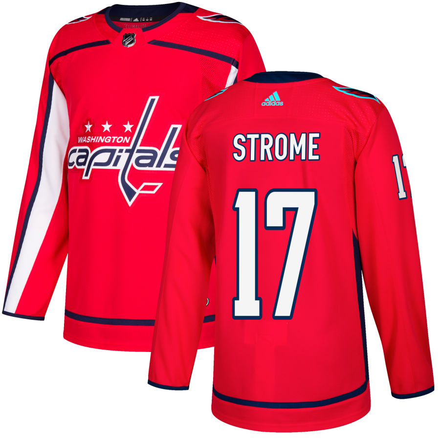 Dylan Strome Washington Capitals adidas Authentic Jersey - Red