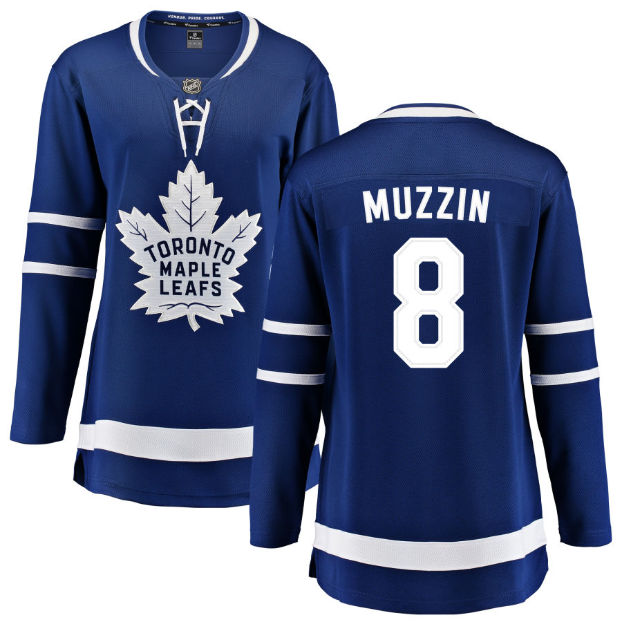 Jake Muzzin Toronto Maple Leafs Fanatics Branded Women's Home Breakaway Jersey - Blue